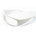 Boas Extreme Glasses White Frame/ Clear Lens